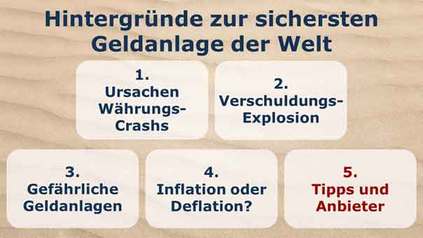 Was Ist Die Sicherste Geldanlage Der Welt?