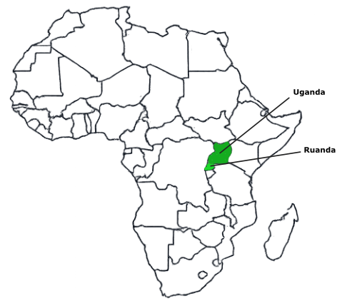 Afrika-Karte Übersicht